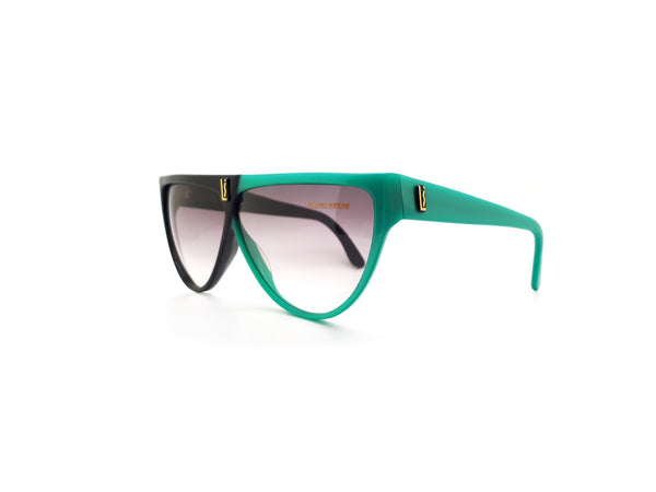 小物 80s Vintage Citizen Eyawear Green Lens Antique Schild 4 Lens Rectangular Blue/Green Sunglasses Spectacles