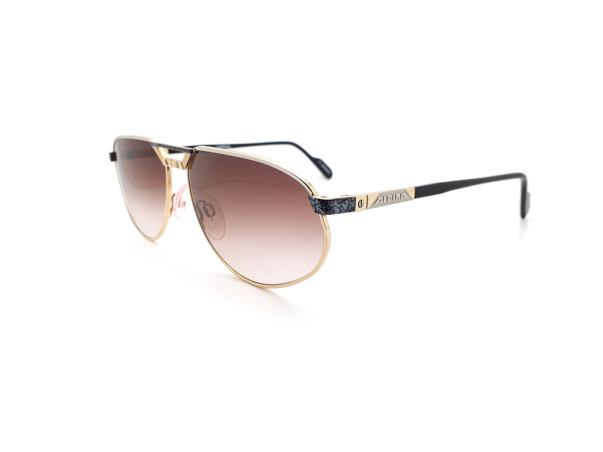 Vintage Alpina FM15 3331500 Aviator Sunglasses 1980s