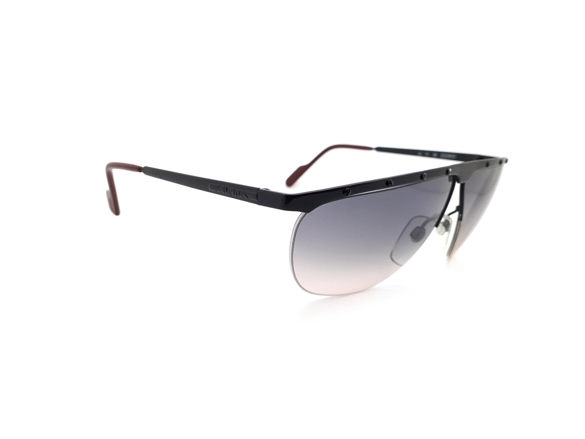 Vintage Alpina TF38 2223803 Black Sunglasses 1980s