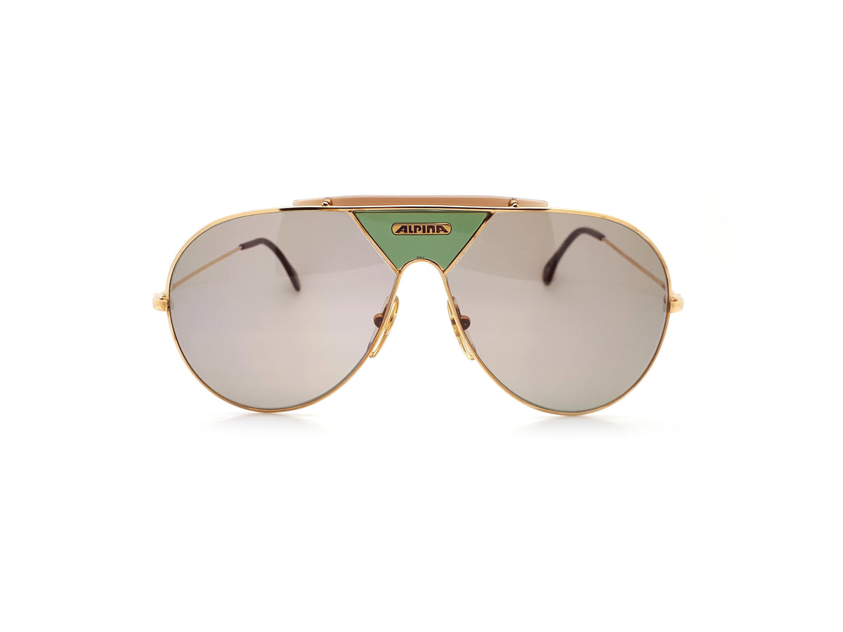 Vintage Alpina TR4 Aviator Sunglasses New Old Stock