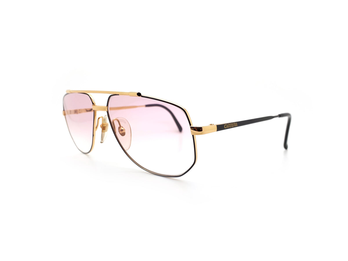 Vintage Carrera 5384 91 Aviator Sunglasses 1980s New Old Stock