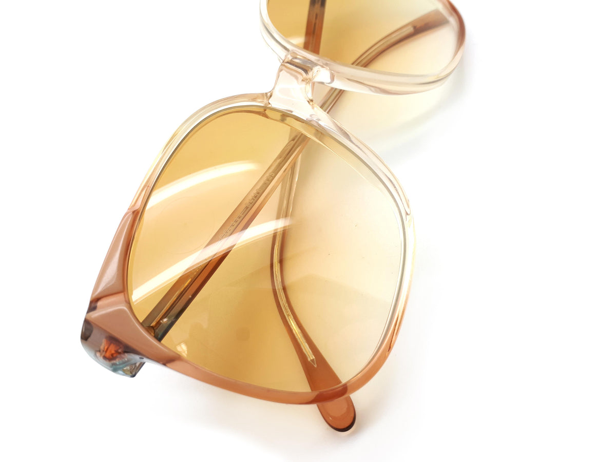 Cazal Mod 129 Sunglasses with light amber lenses