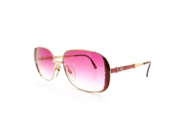 Christian Dior 2713 43 Vintage Sunglasses With Pink Gradient UV