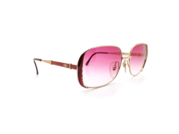 Christian Dior 2713 43 Vintage Sunglasses With Pink Gradient UV