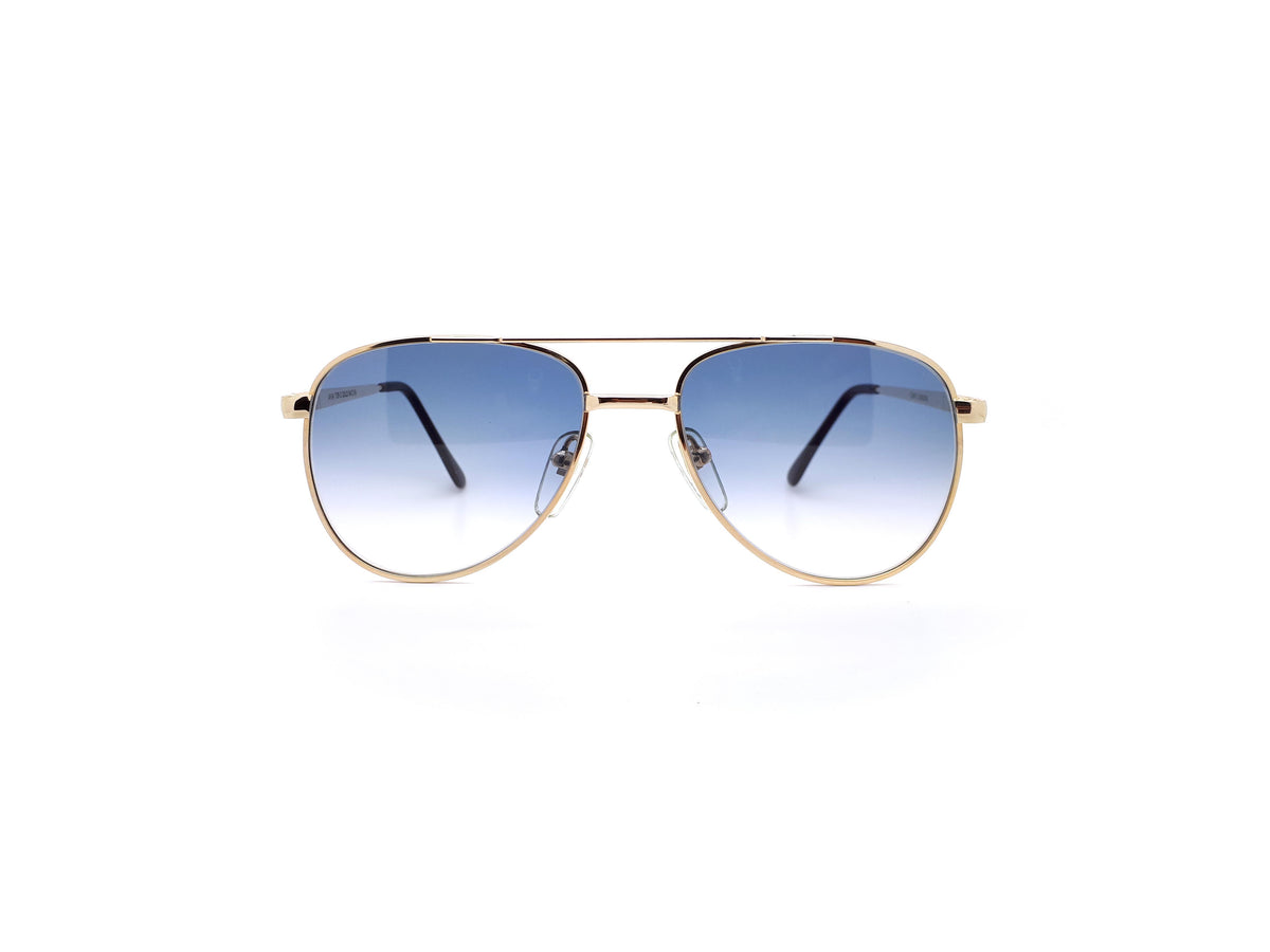 Vintage 90s Gold Aviator Sunglasses