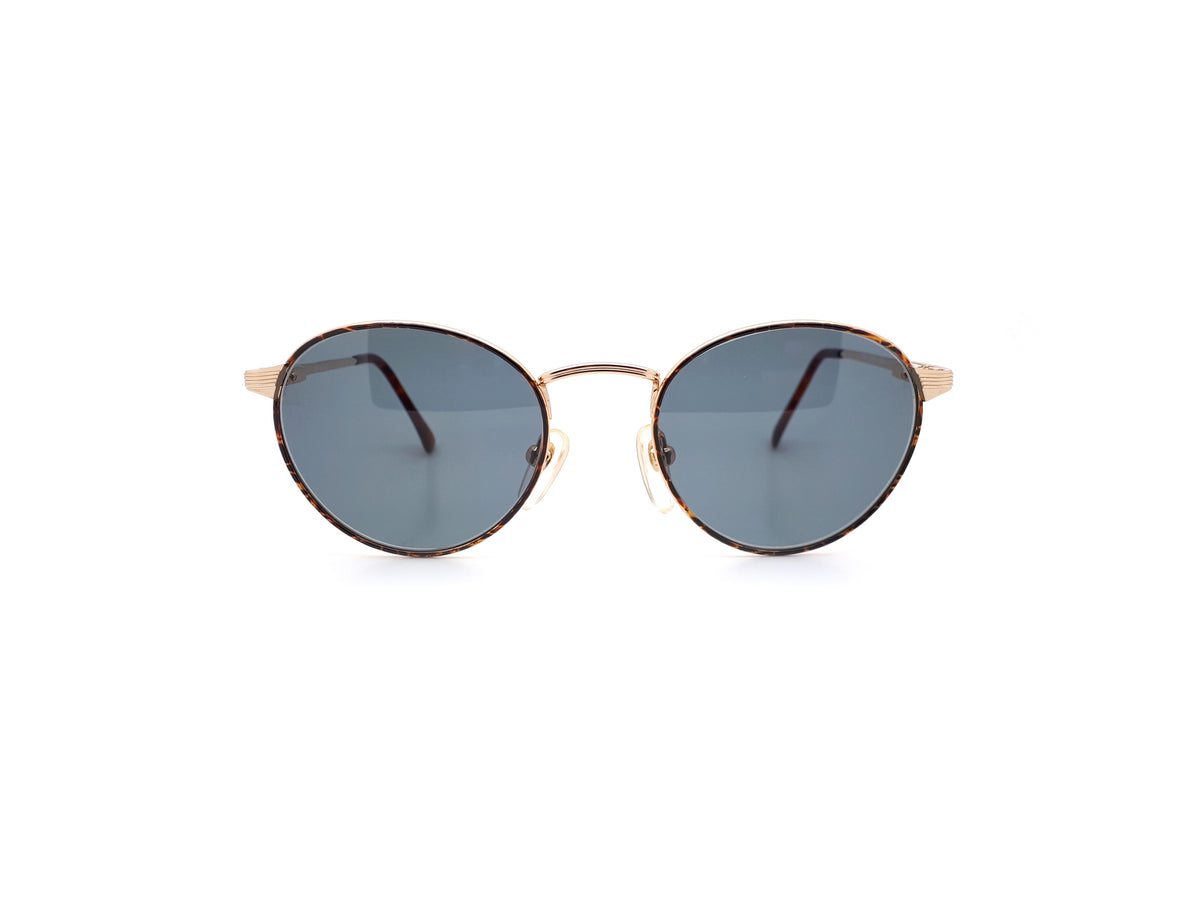 Vintage Round Gold 90s Sunglasses