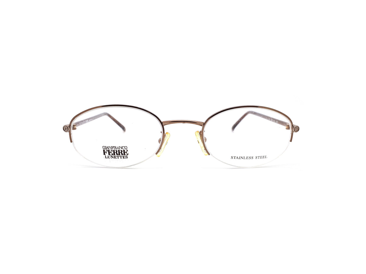 Vintage Gianfranco Ferre 516 E2Z Oval Glasses Frames 1990s