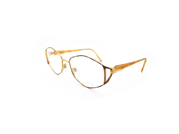 家具 GIANNI VERSACE Gianni Versace MOD V 95 COL 07M Vintage 80s Glasses Frames