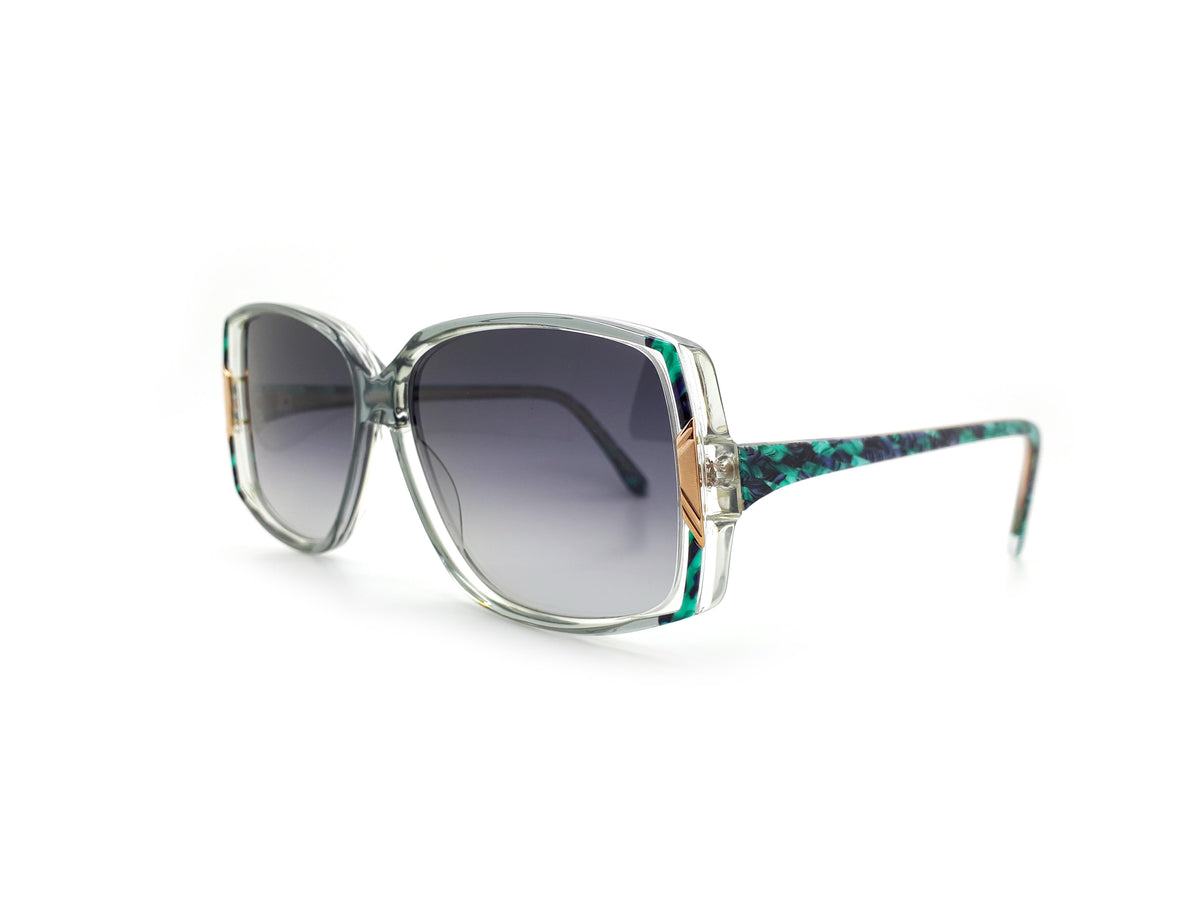 Vintage Haute Couture 3329 4 Square 70s Sunglasses