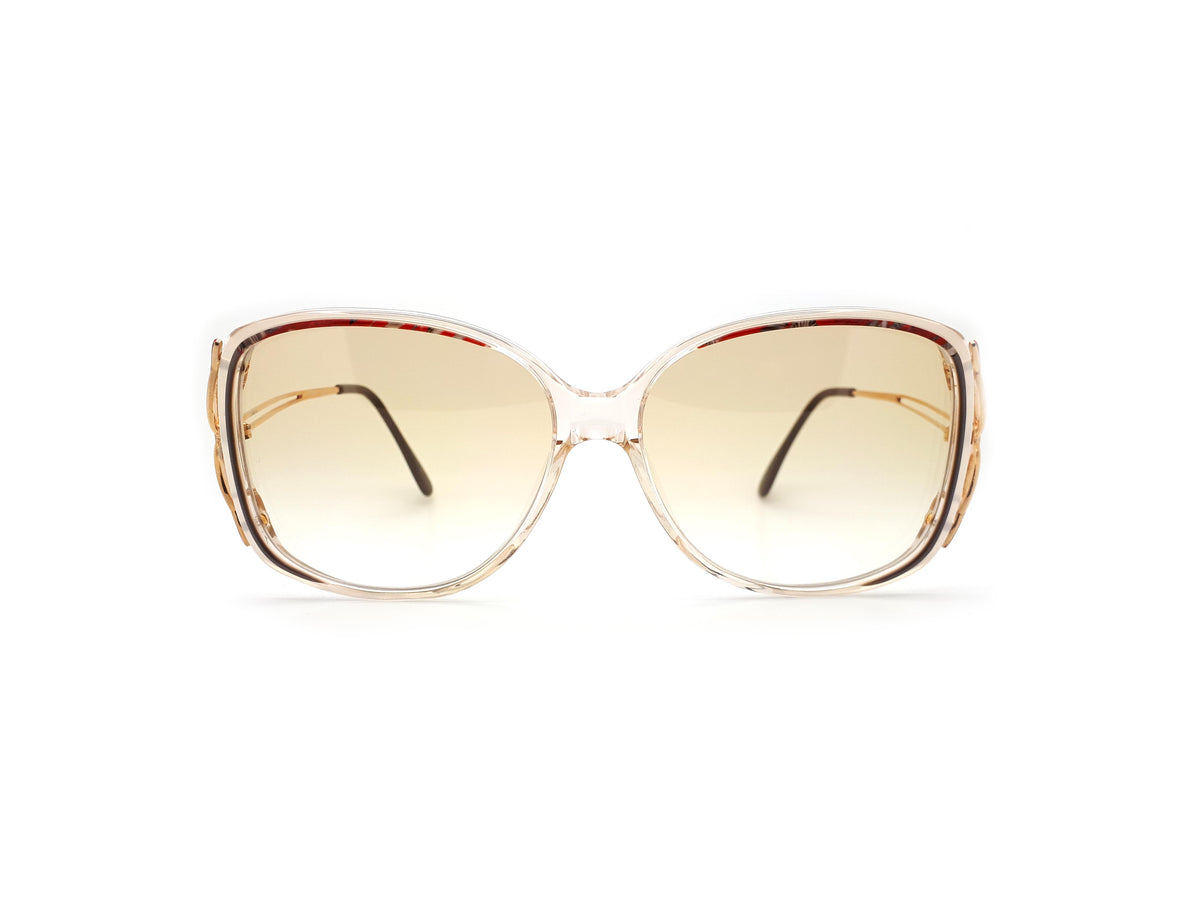 Vintage Haute Couture 3434 5 Oversized Sunglasses 80s
