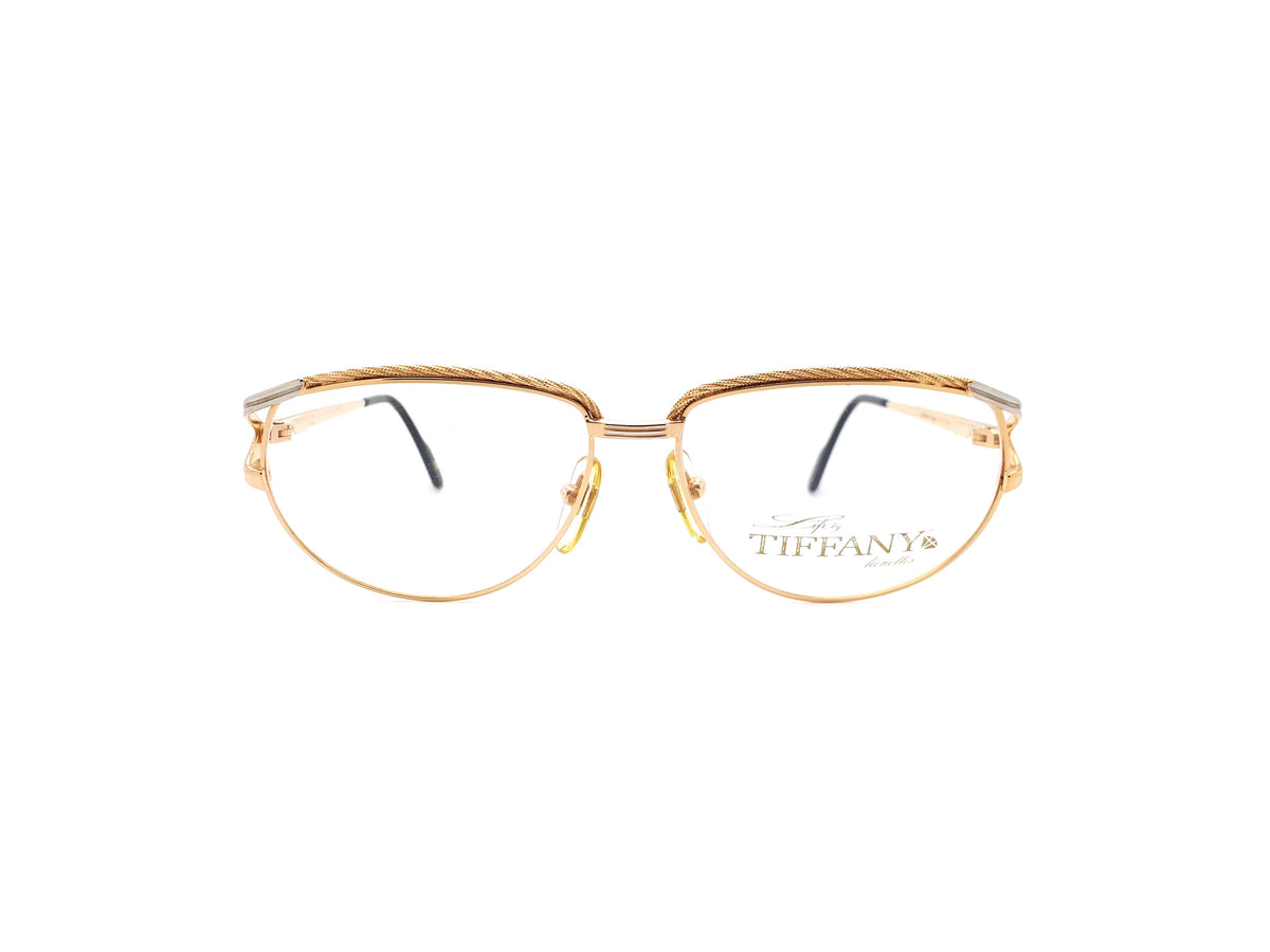 Vintage Tiffany Gold Plated Glasses Frames T312 C2