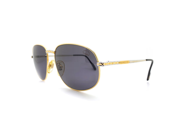 Vintage 90s Life by Tiffany Lunettes Sunglasses T409 C1 Platinum