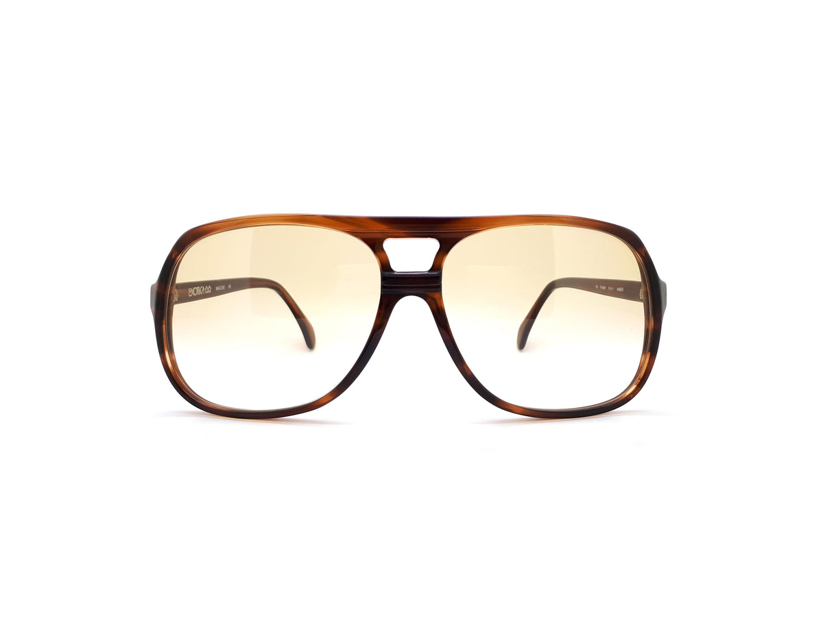 Luixottica Macho amber sunglasses