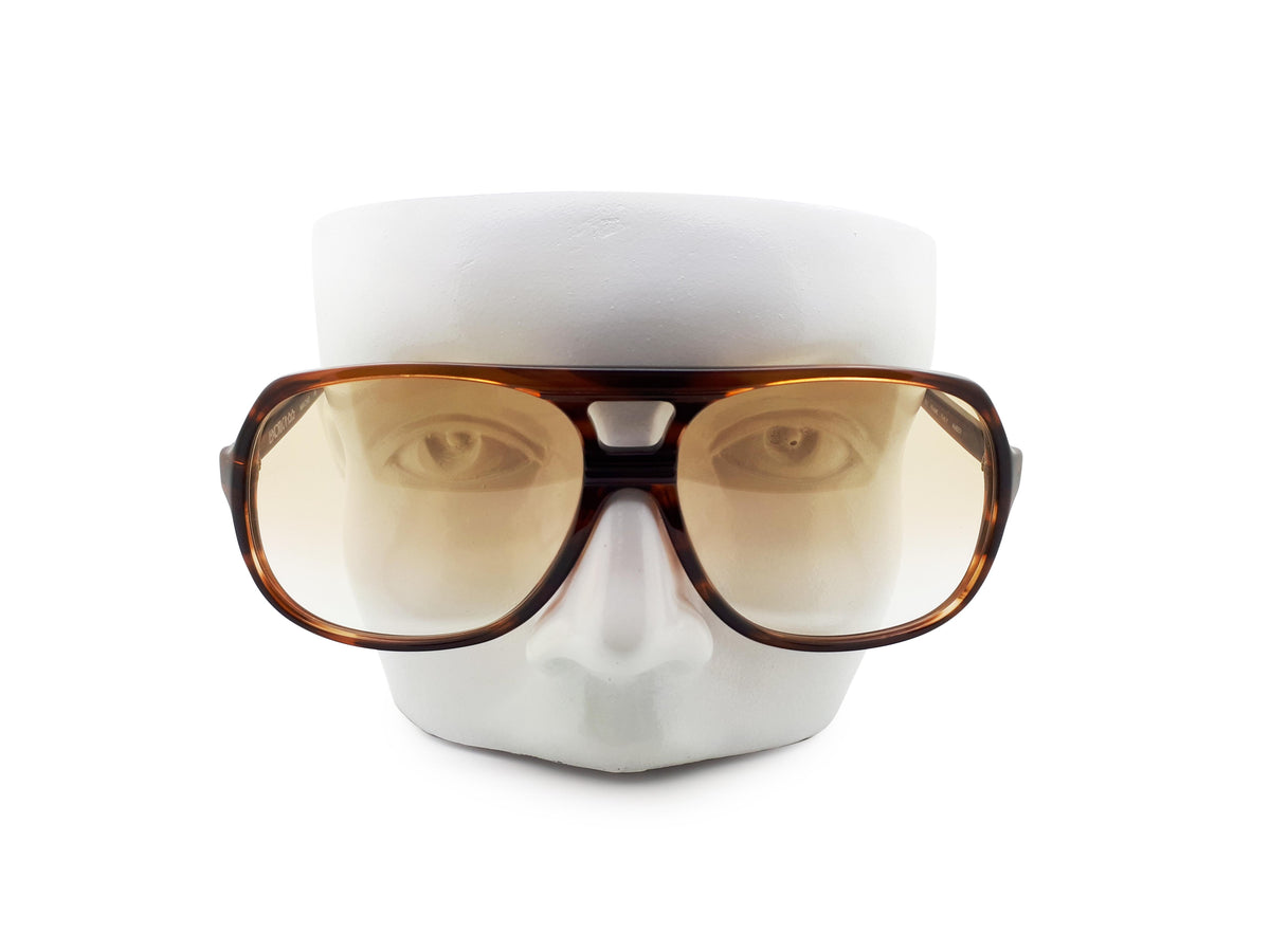 Luixottica Macho amber sunglasses