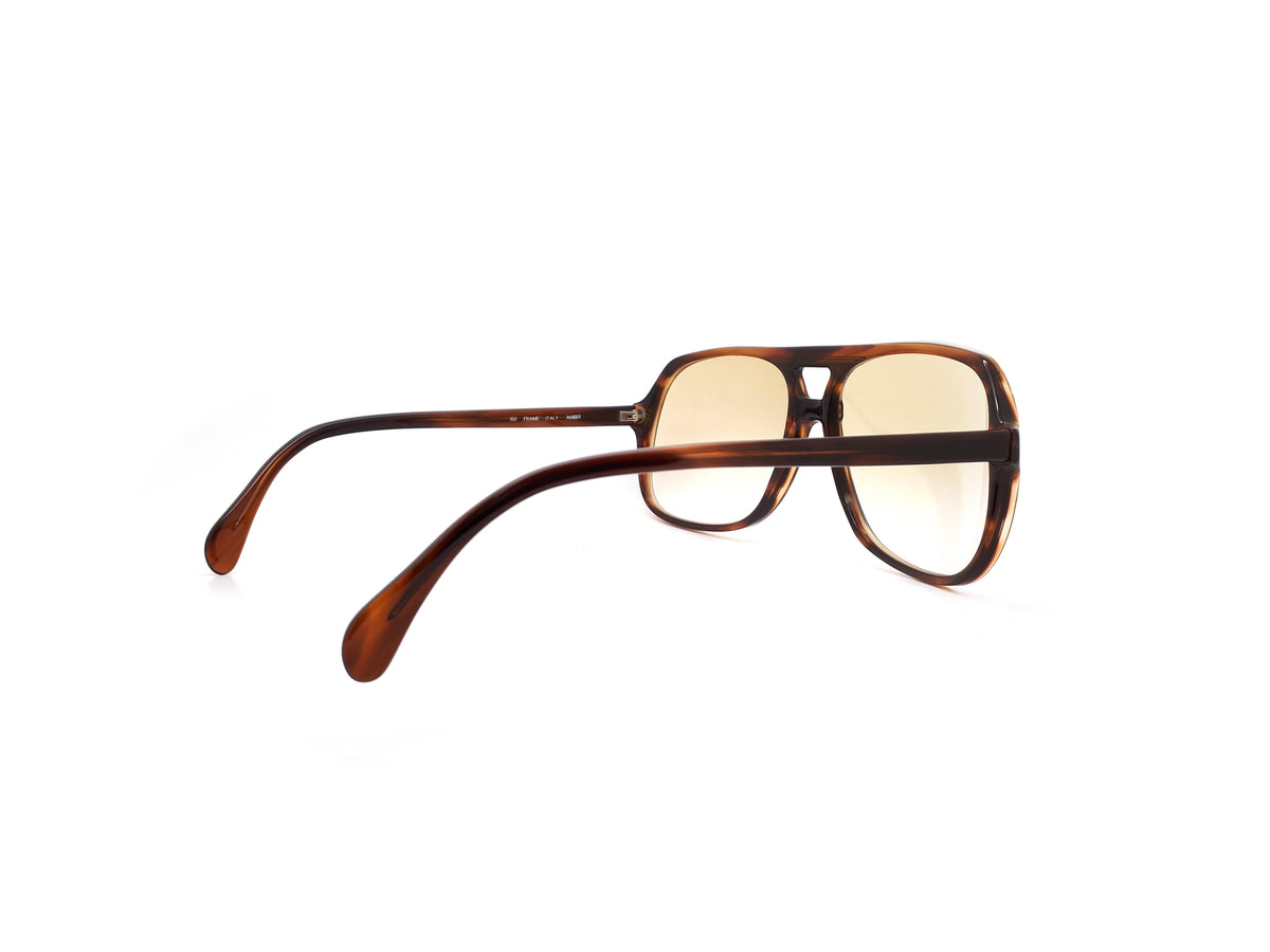 Luixottica Macho amber sunglasses