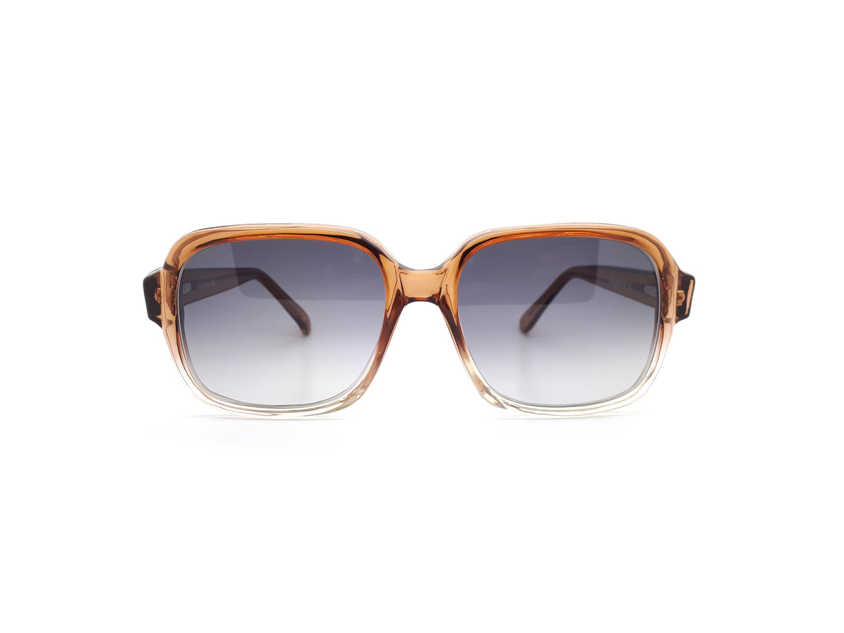 Monsieur 100F Brown 2 Tone Vintage 1990s Sunglasses