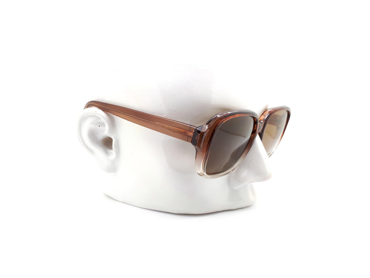 Monsieur 100F Brown 2 Tone Vintage 80s Sunglasses