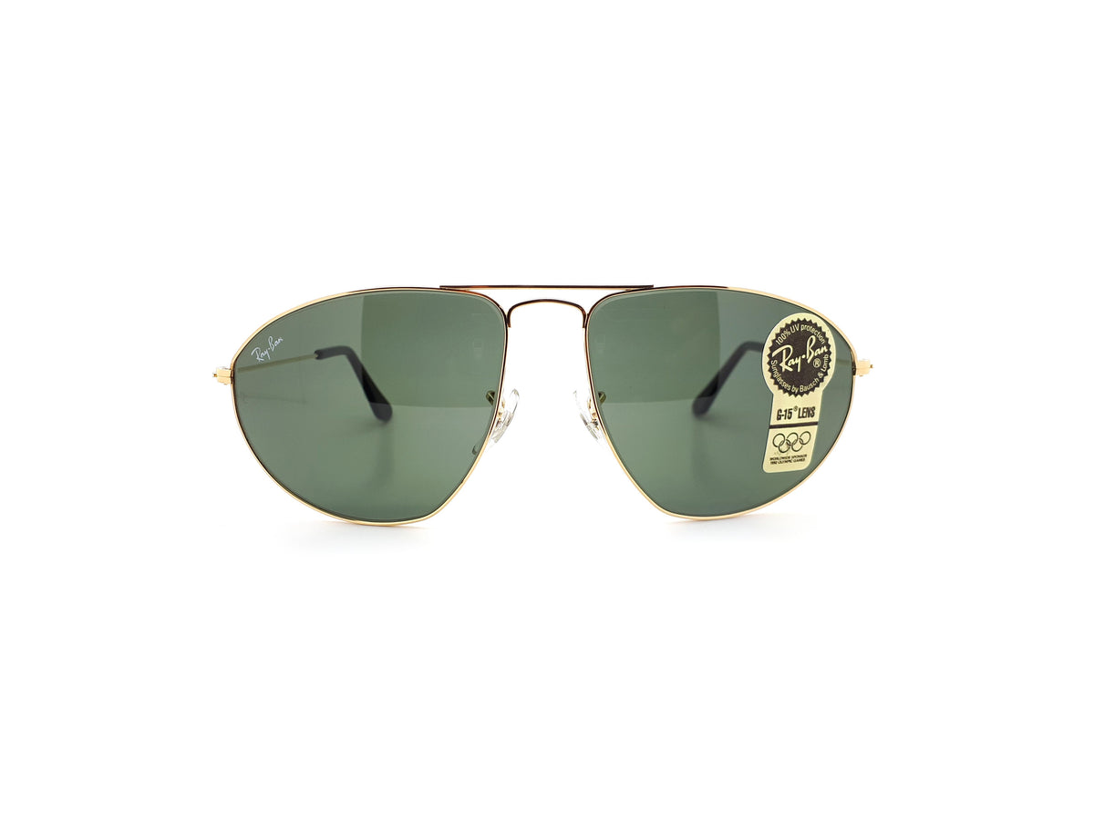Vintage Ray-Ban Bausch and Lomb Fashion Metal 2 Aviator Sunglasses