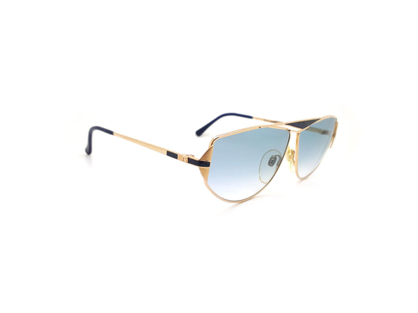 Lunettes De Soleil Vintage Rodenstock Aviateur Années 70 - Monture Or, Verres Marron, Grande Taille