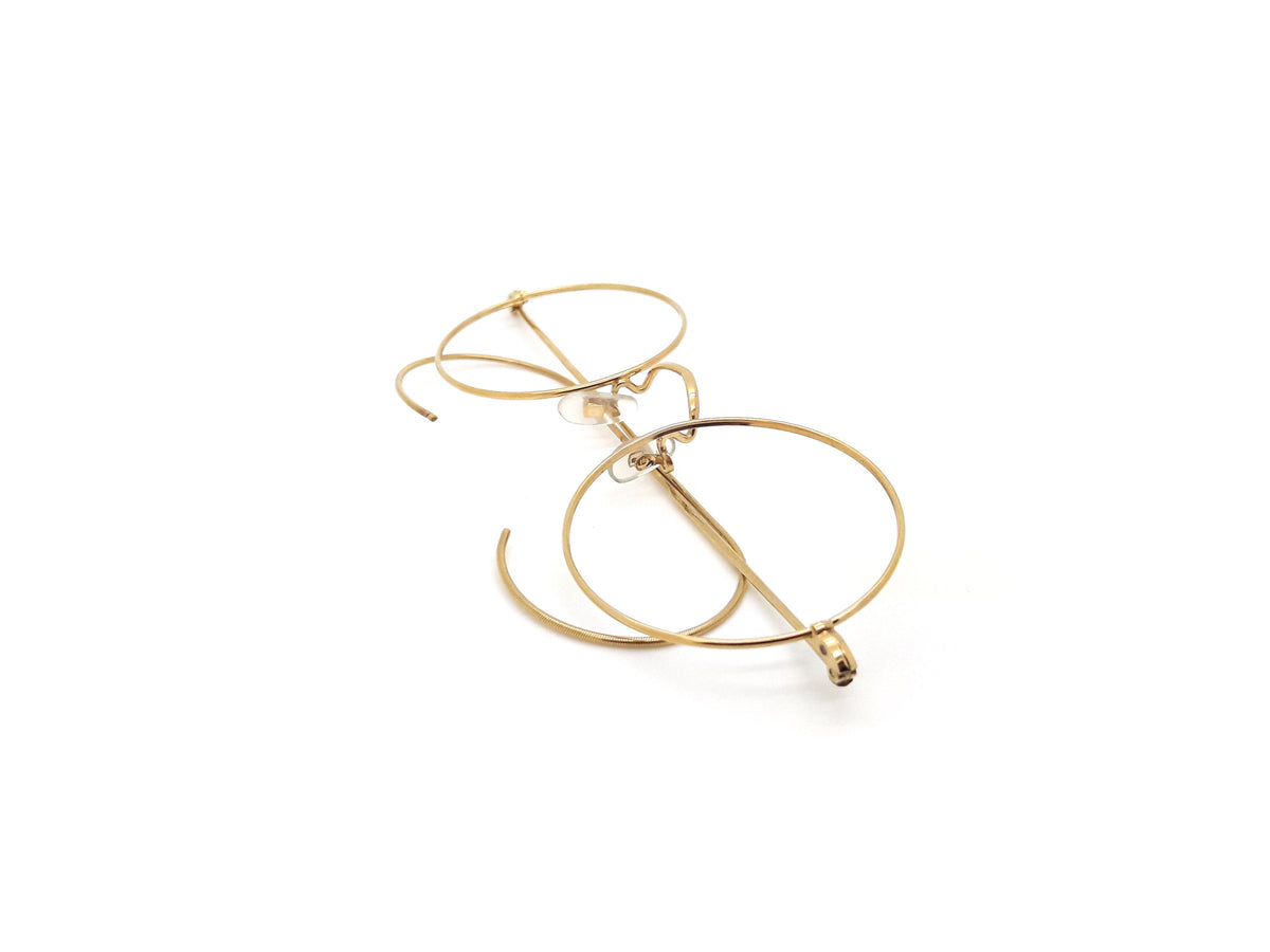 Savile Row - Round 14KT Rolled Gold Shooter Arms