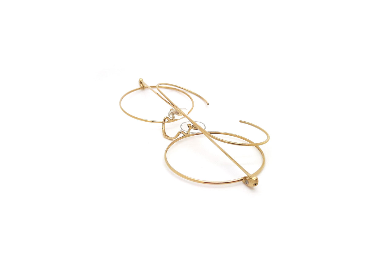Savile Row - Round 14KT Rolled Gold Shooter Arms