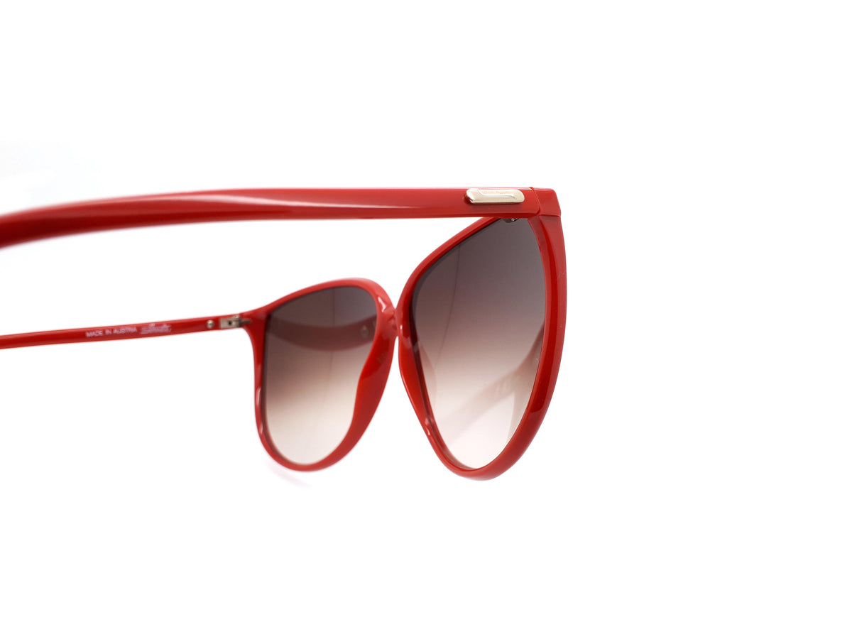 Vintage Silhouette M3052/20 C5027 Red Oversized Sunglasses