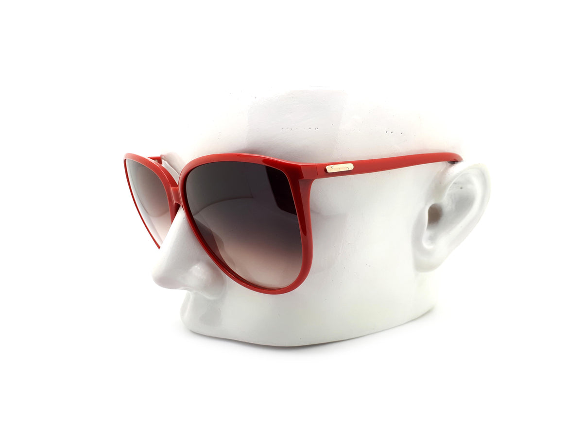 Vintage Silhouette M3052/20 C5027 Red Oversized Sunglasses