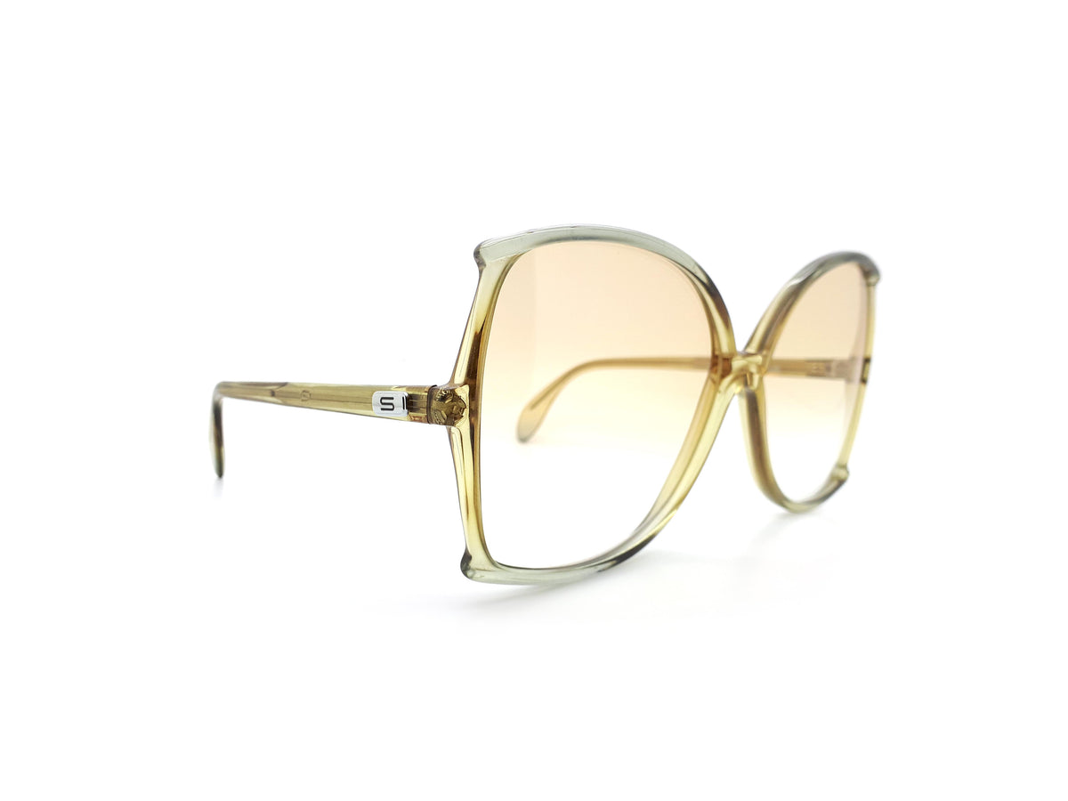 Vintage Silhouette Mod 609 Col 441 Oversized Sunglasses 1980s