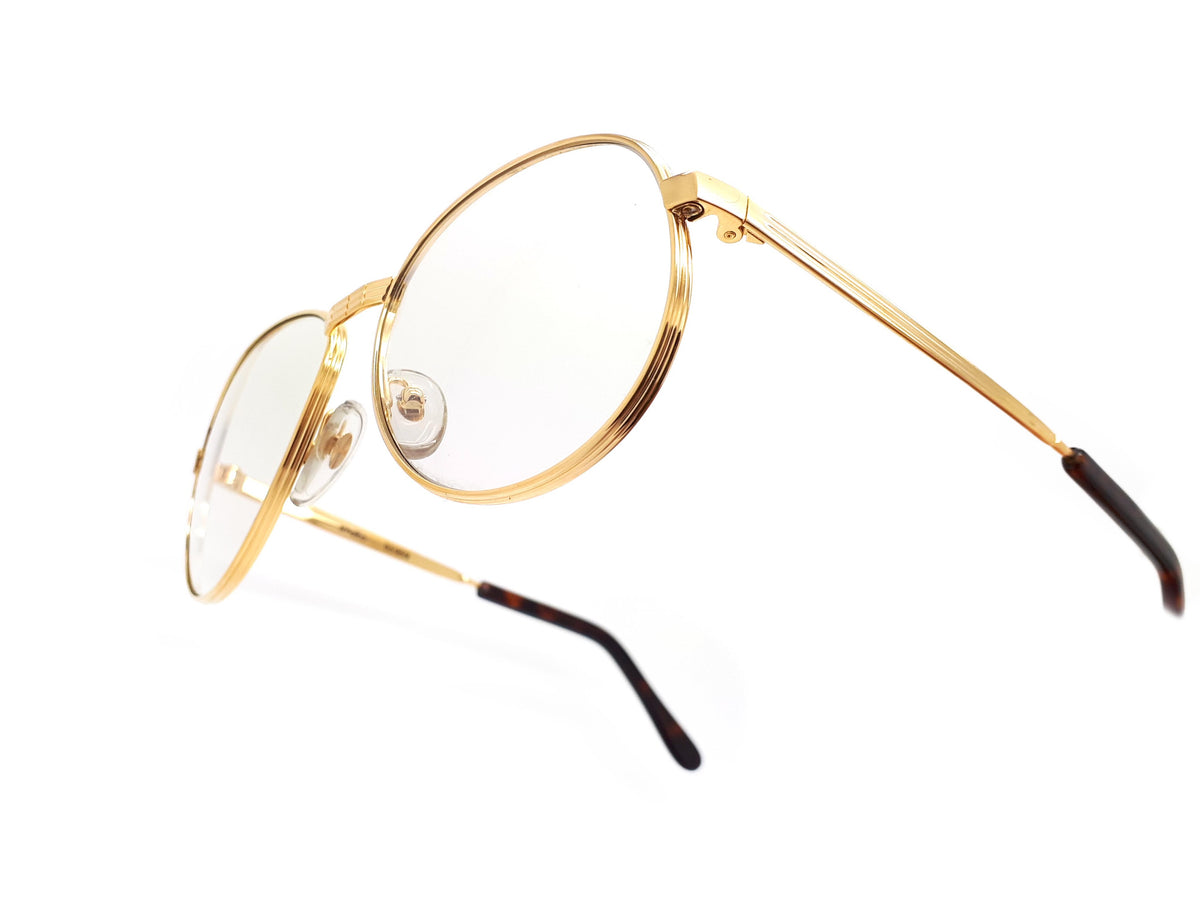 Vintage Gold Aviator Glasses Frames