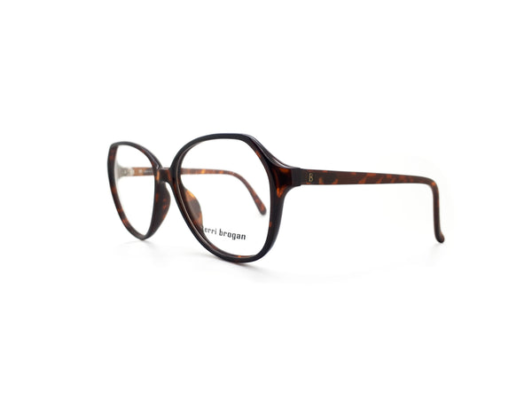 Monture De Lunettes Vintage Terri Brogan 8807 80 - Brun Ovale Neuve Sans étiquette
