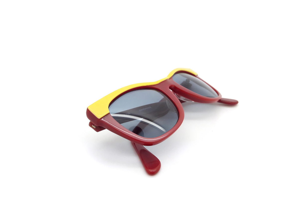 Red Sunglasses with Yellow Brow - '7700