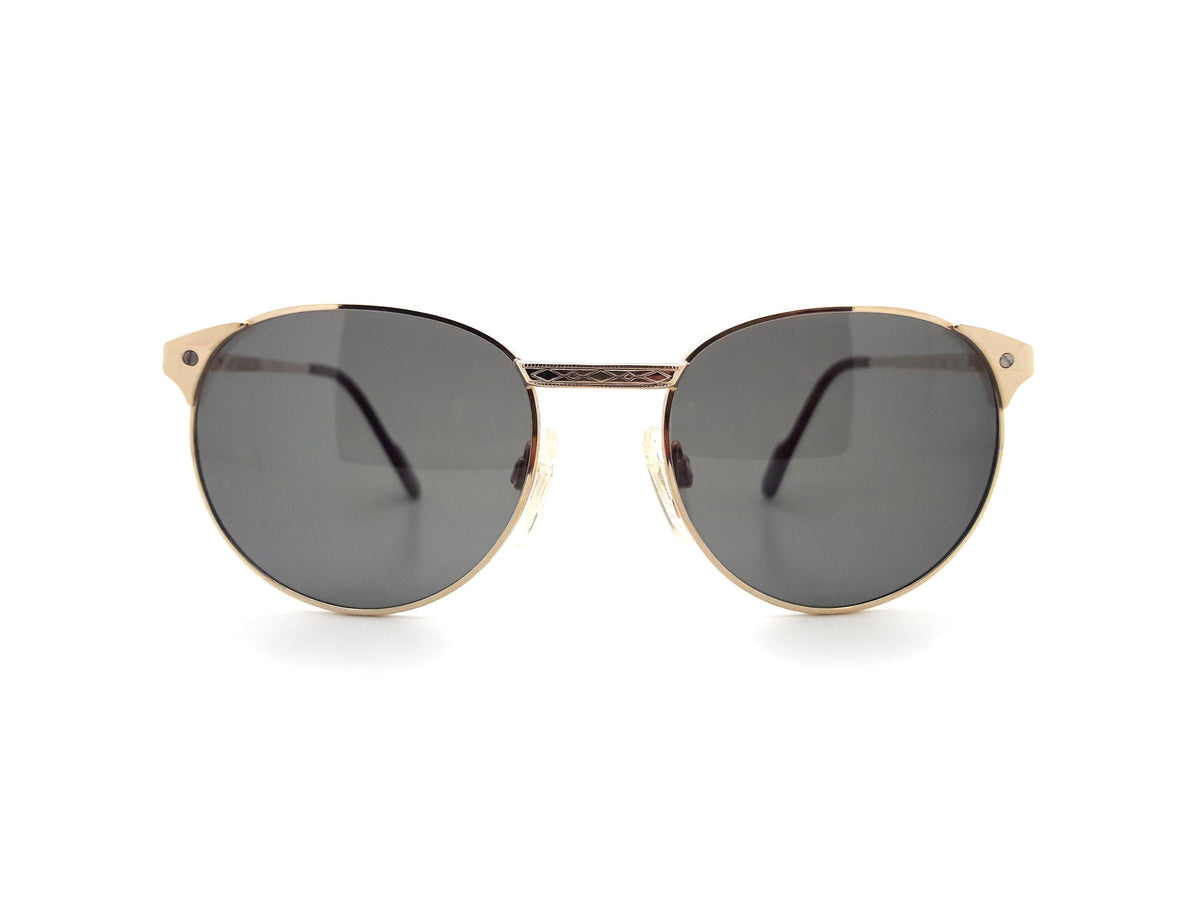 Vintage Alpina Sunglasses FM6 Gold Panto