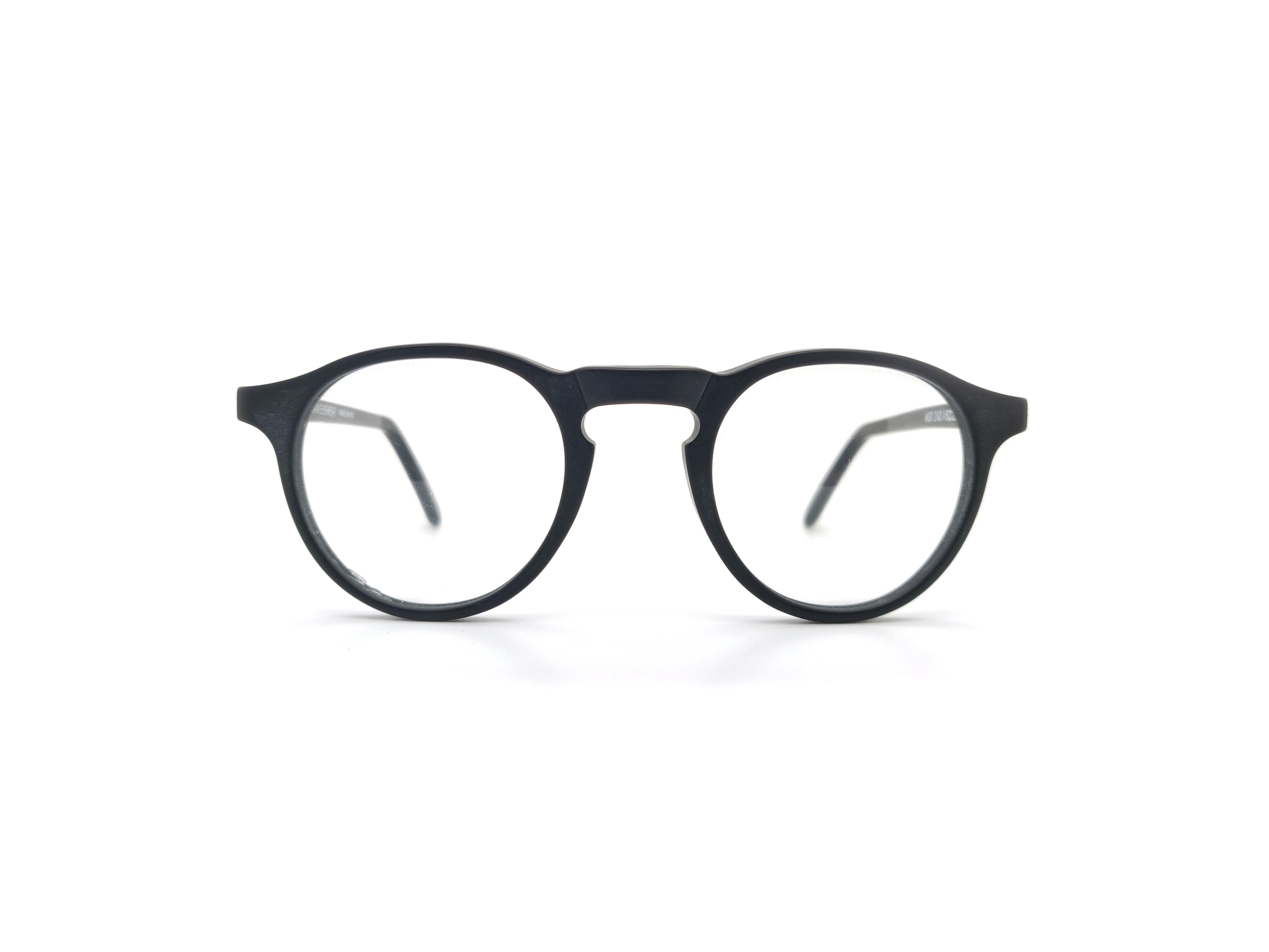 Anglo American Mod 242 BLK FR Vintage Glasses Frame – Ed & Sarna