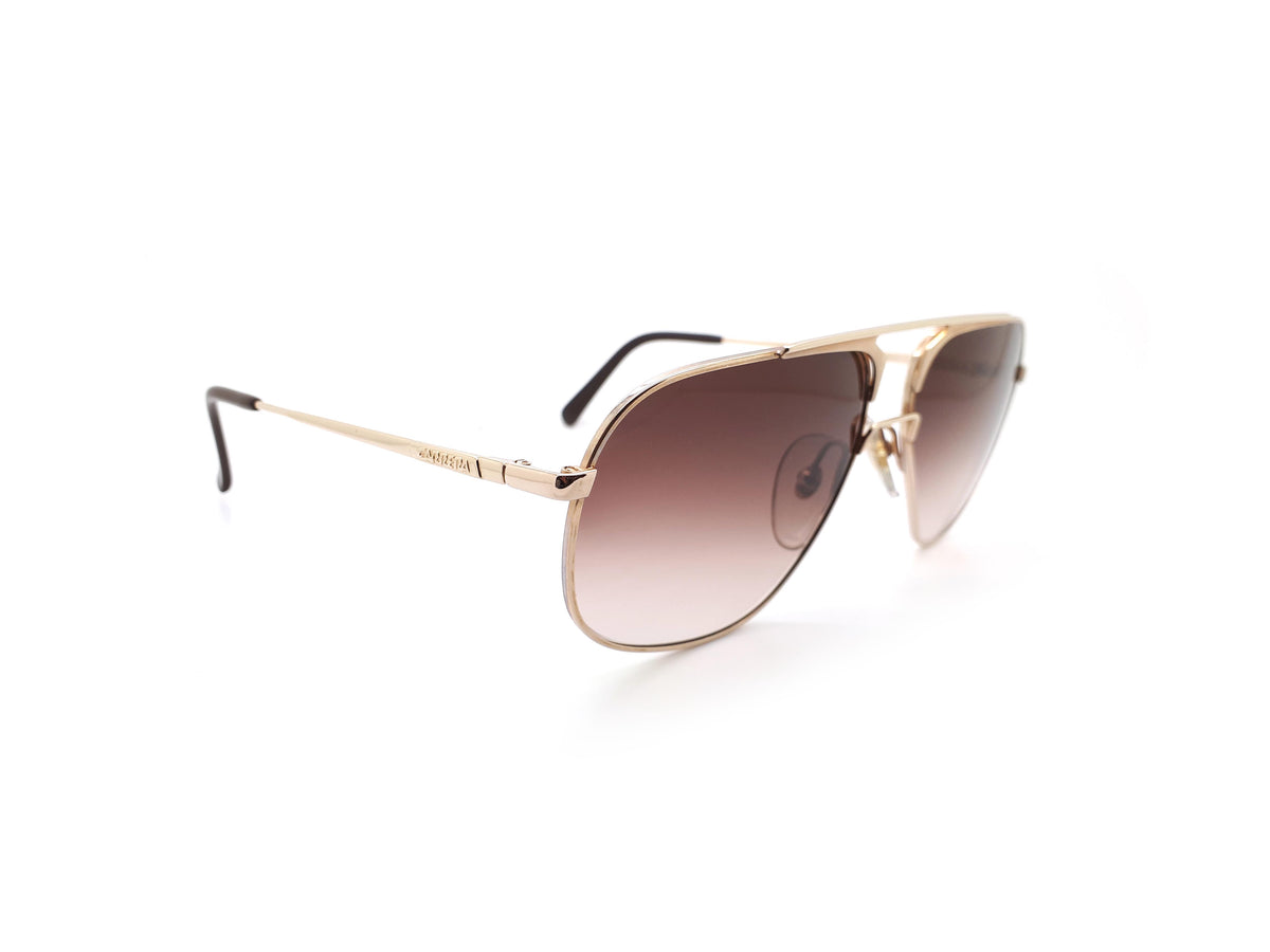  Vintage Carrera 5337 40 Aviator Sunglasses 1980s