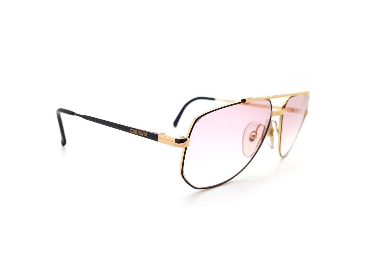 Vintage Carrera 5384 91 Aviator Sunglasses 1980s New Old Stock