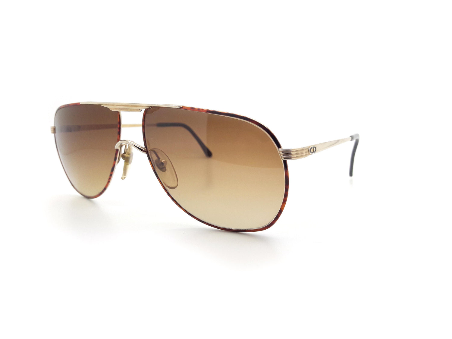 Christian Dior 2553 42 Vintage Aviator Sunglasses – Ed & Sarna Vintage ...