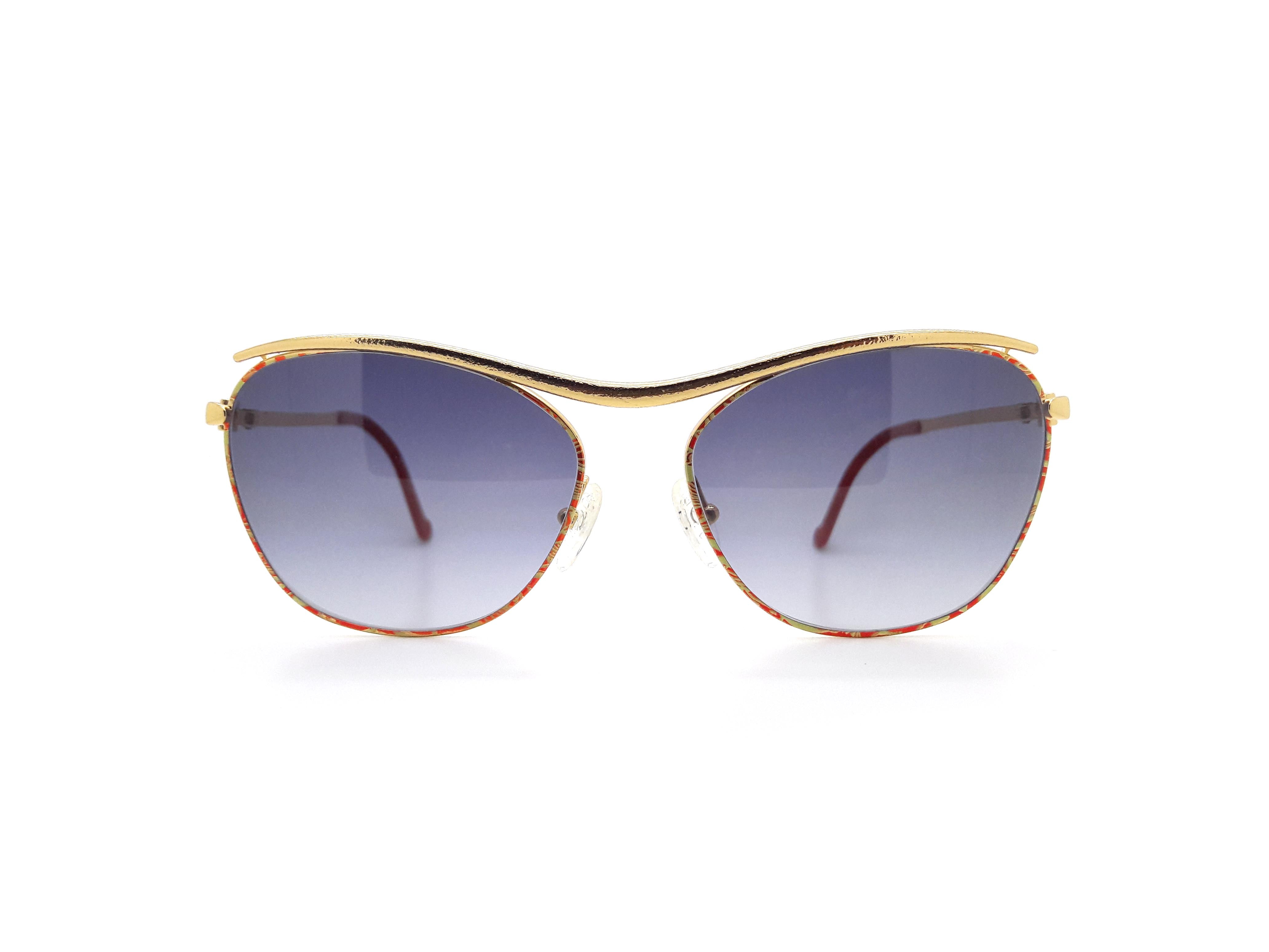 New CHRISTIAN LACROIX Red/Gold Cat-Eye CL3053 buy Womens Eyeglasses 53-17-140