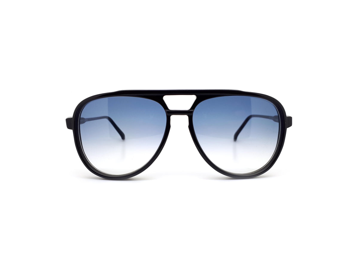 Vintage 90s black aviator sunglasses 