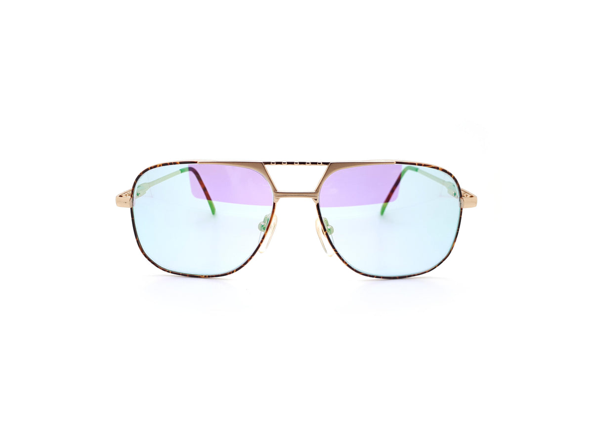 Vintage Aviator with Flash Lenses