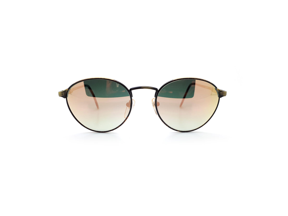 Vintage Escort 704 Round Bronze Sunglasses