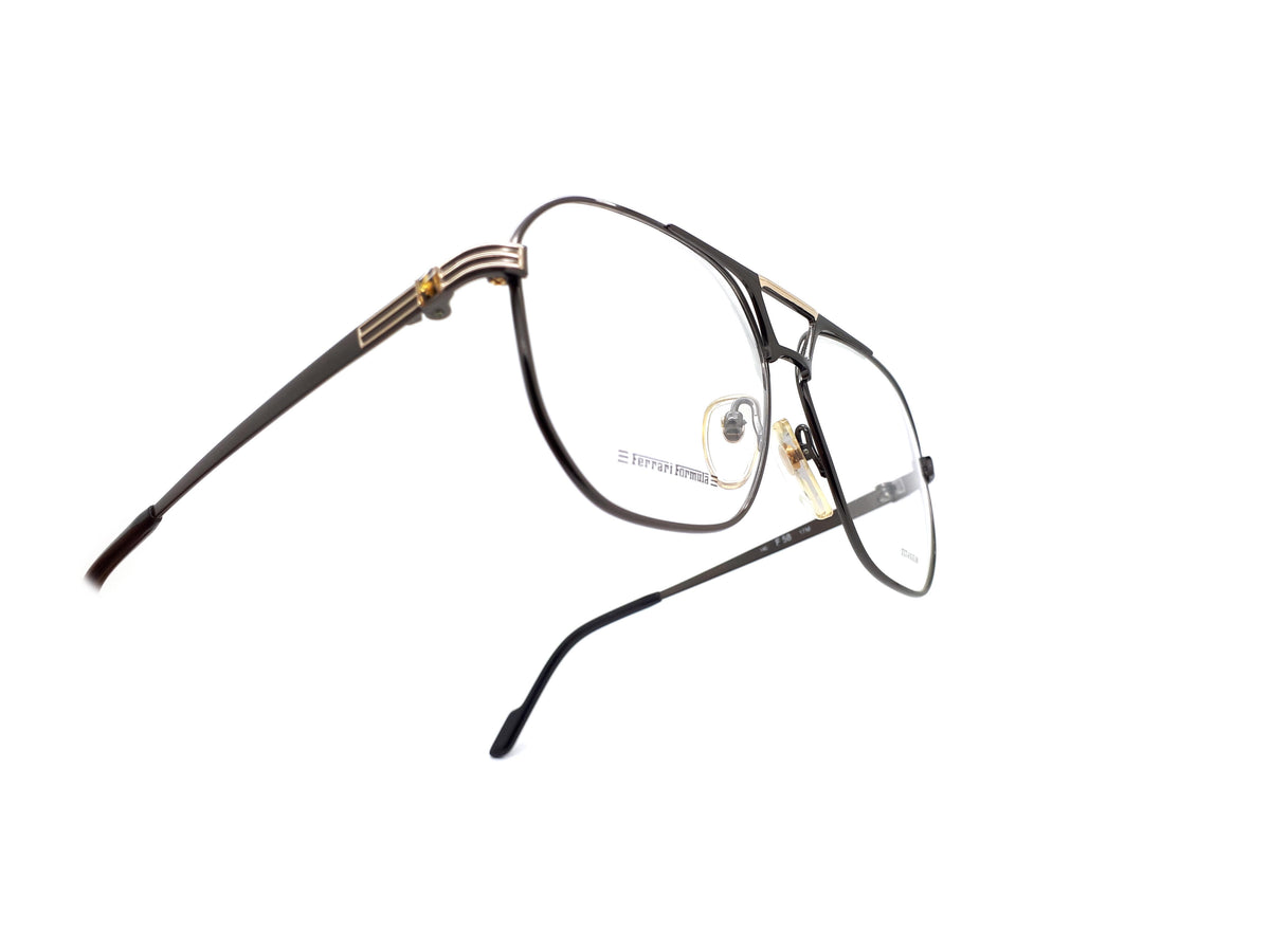 Ferrari F58 17M Titanium Vintage 80s Aviator Frames Angle