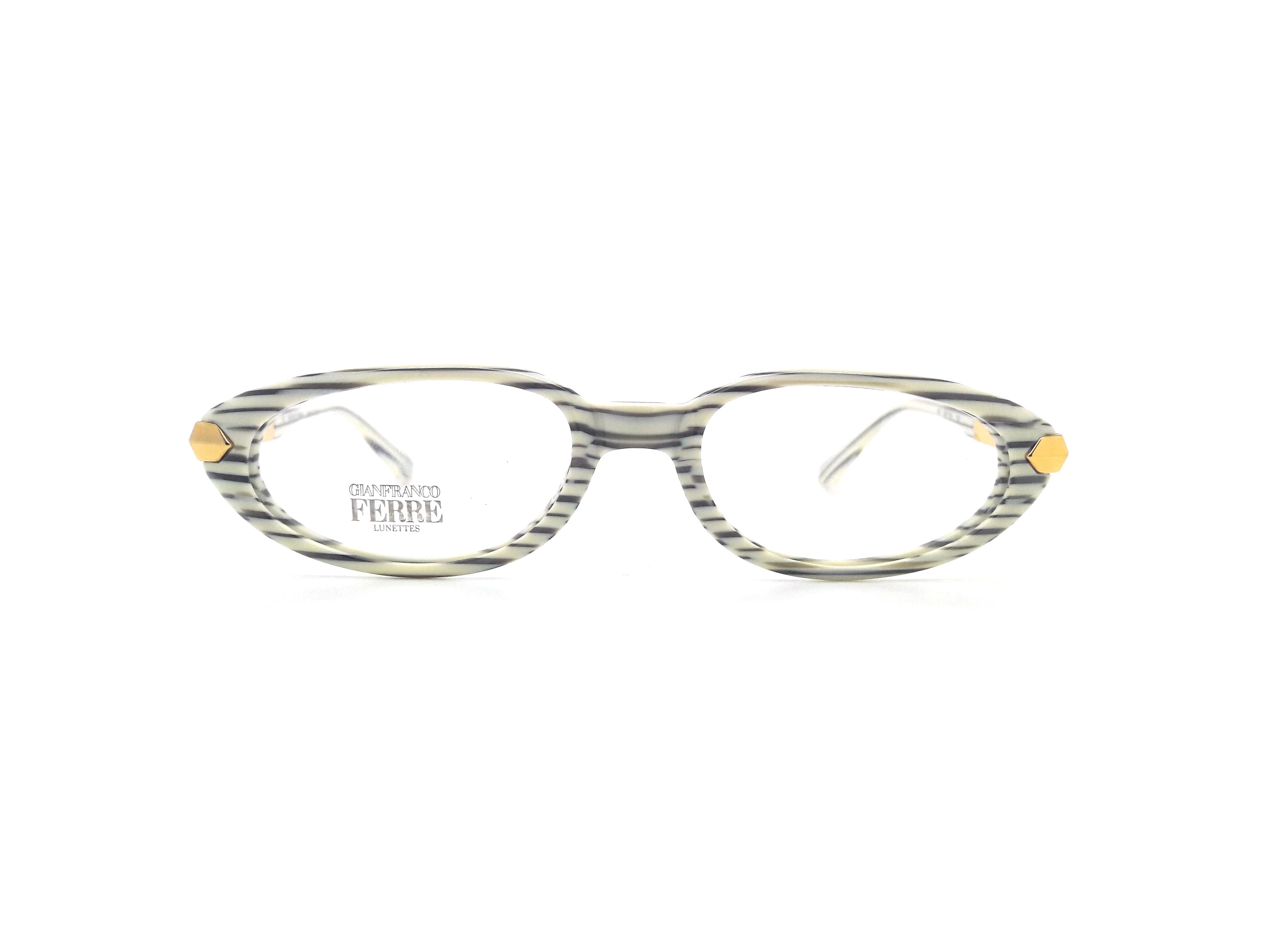 Gianfranco Ferre GFF 351 1SP Vintage Cateye Glasses Frame – Ed