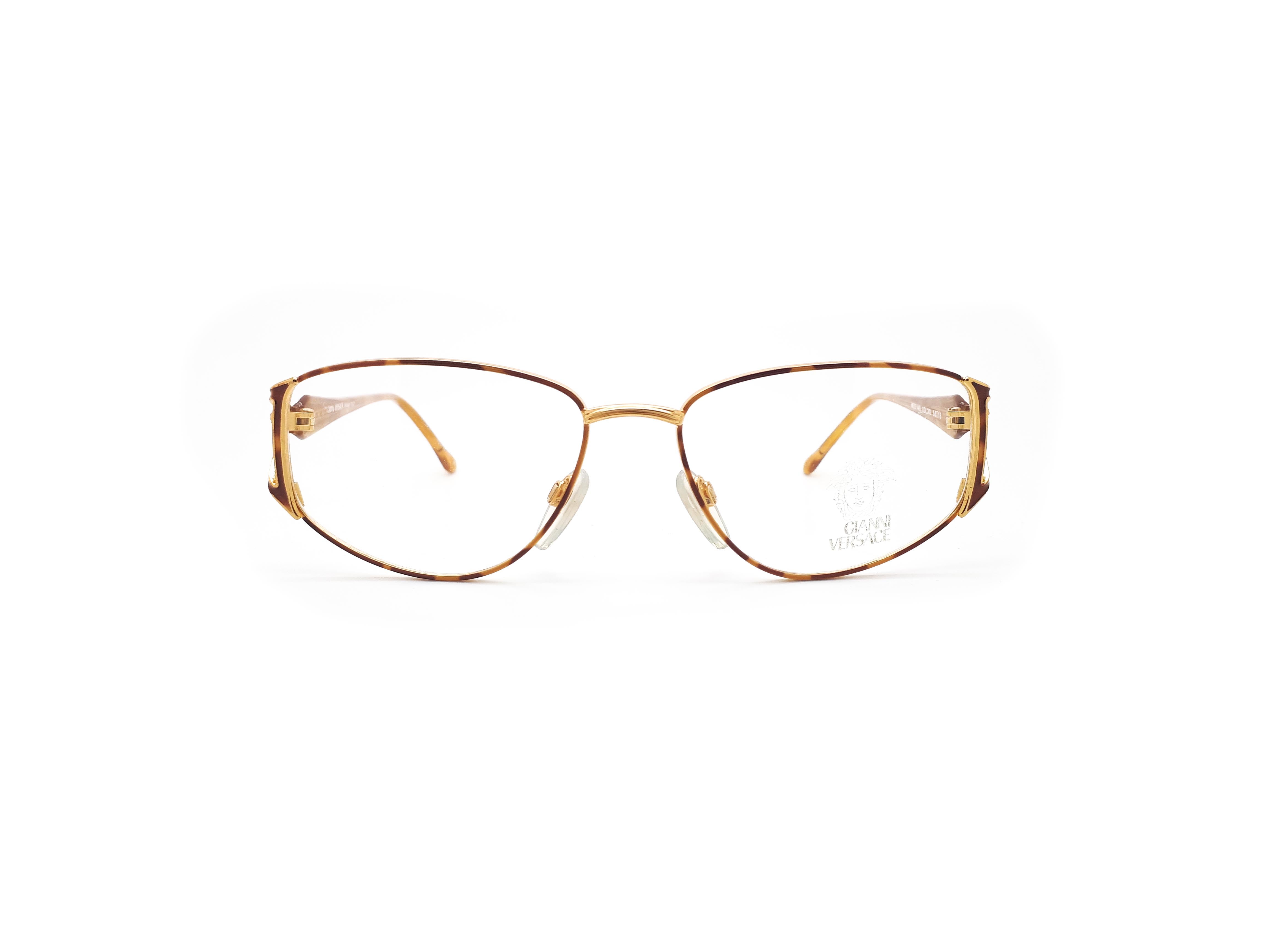 Versace shop browline glasses