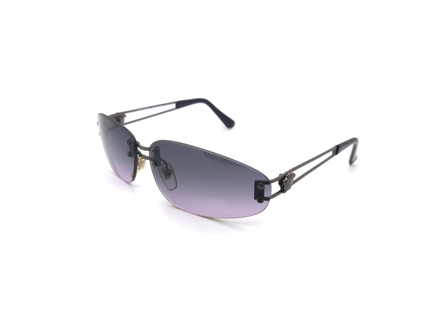 【信頼】 Gianni Ed – Sunglasses Vintage 89M Col X53 Mod Versace 小物