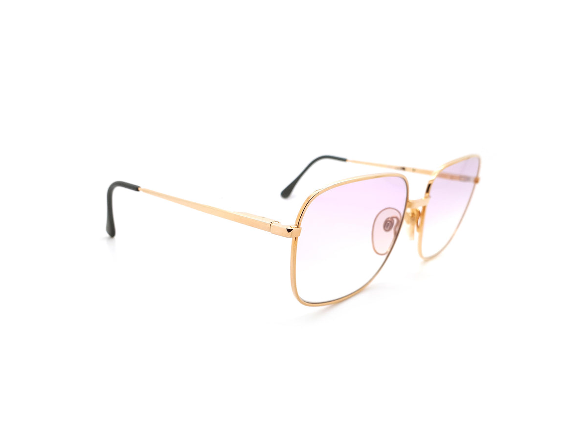 Vintage 1980s Sunglasses with Purple Lenses