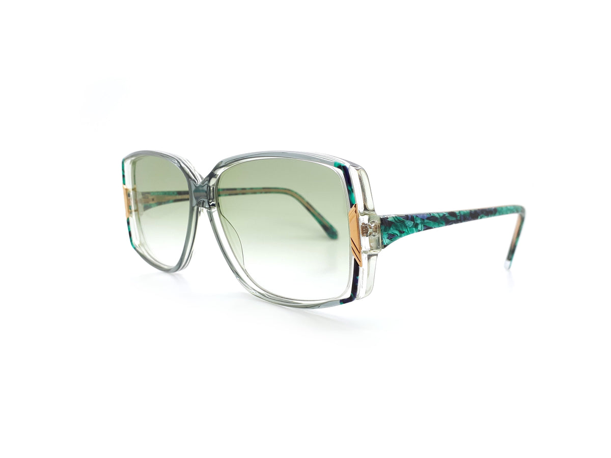 Vintage Haute Couture 3329 4 Square Sunglasses 1970s Deadstock