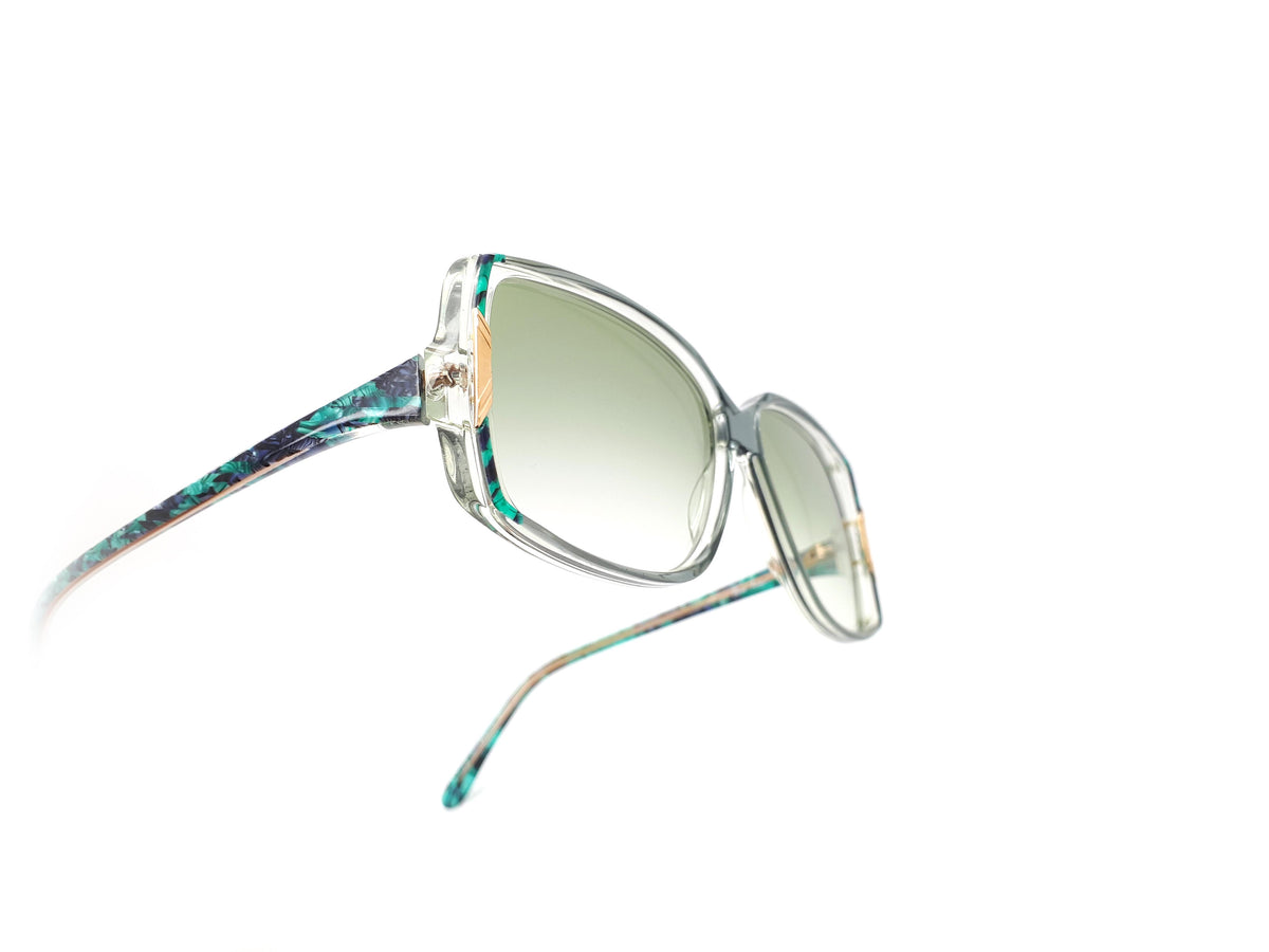 Vintage Haute Couture 3329 4 Square Sunglasses 1970s Deadstock