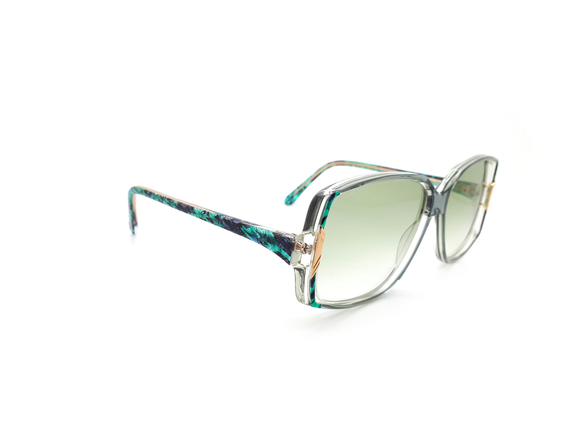 Vintage Haute Couture 3329 4 Square Sunglasses 1970s Deadstock