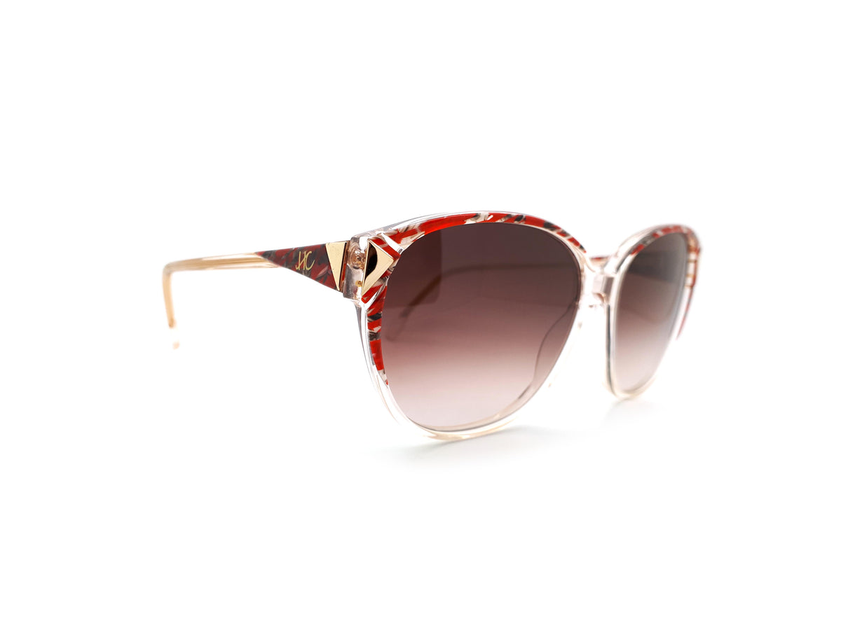 Vintage Haute Couture 3420 11 Large Cat Eye Sunglasses 1980s