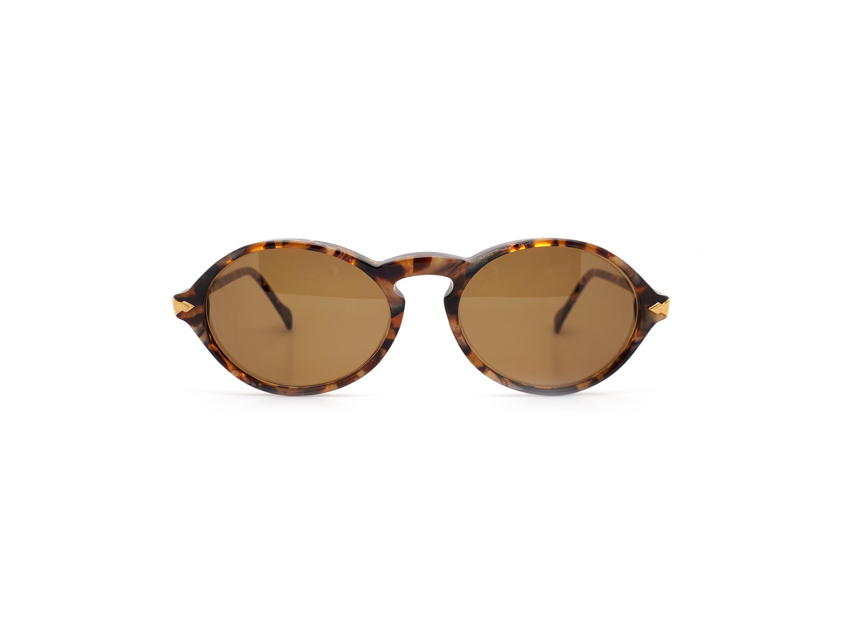 Vintage 80s Oval Sunglasses Tortoiseshell Acetate